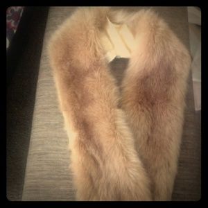 Faux fur wrap